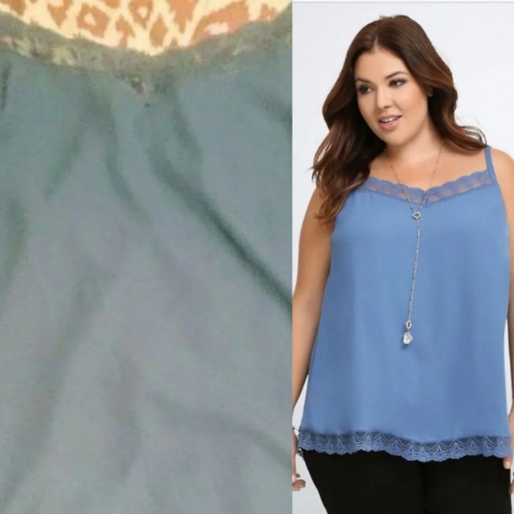 Torrid Plus Size Lace Cami Tank Top